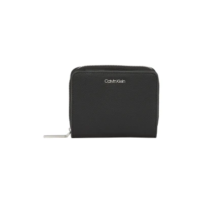 Abbildung von Calvin Klein MUST ZIP Around Caviar Geldbörse, Damen, Größe: One Size, Black