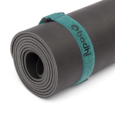 Abbildung von bodhi Yogamatte Yogamatten Klettband petrol