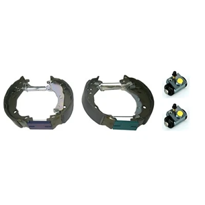 Abbildung von BREMBO K 61 089 Bremsensatz, Trommelbremse CITROËN: C4 II Cactus, C3 III, II, PEUGEOT: 208 I Schrägheck