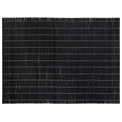 Abbildung von ASA Selection Platzdecke Leder Optik Fein Schwarz 46 x 33 cm
