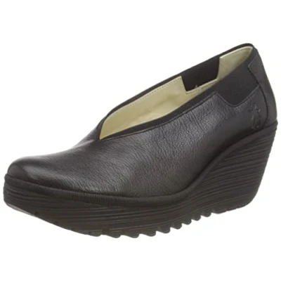 Abbildung von Fly London Keilpumps black, Damen, Größe: 42, Black Schuhe