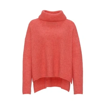 Abbildung von Opus Parja SLIT Strickpullover, Damen, Größe: Small, Watermelon
