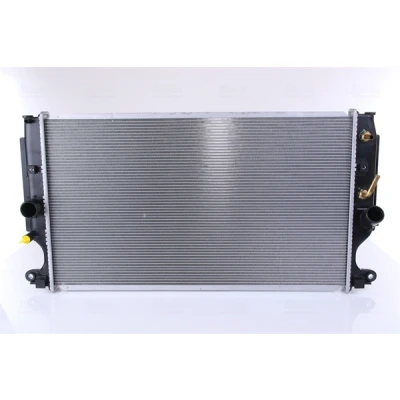 Abbildung von NISSENS 646875 Kühler, Motorkühlung Aluminium 664 378 27 Kühlrippen gelötet TOYOTA: Avensis III Station Wagon, Verso, Limousine