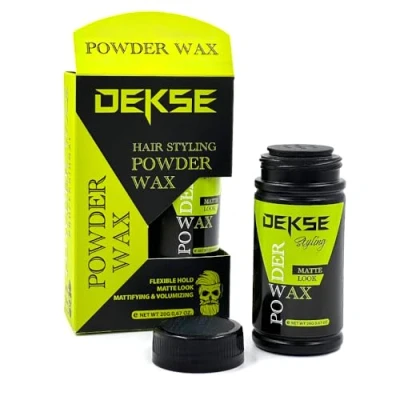 Abbildung von Dekse Powder Wax 20gr Haarpuder Mattifying Volume Pulver wachs mattierendes Volumen Pulverwachs Haar Puder