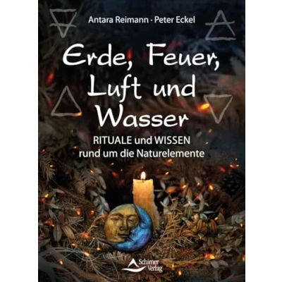 Abbildung von Erde, Feuer, Luft und Wasser: Rituale Wissen rund um die Naturelemente