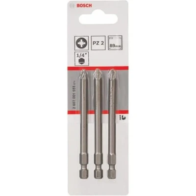 Abbildung von Bosch BITS PZ2 L:89MM 3 STK