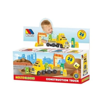 Abbildung von M MOLTO 25 pcs Block Play Truck