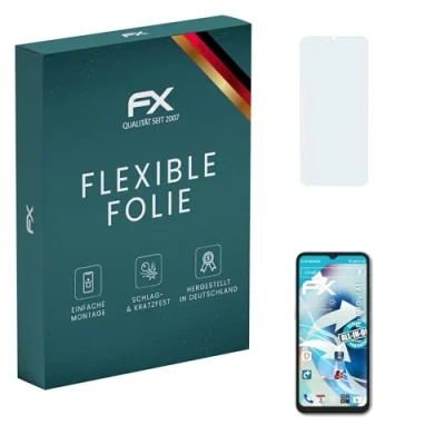 Abbildung von atFoliX Schutzfolie kompatibel mit UMiDigi A11 Folie, ultraklare und flexible FX Displayschutzfolie (3X)
