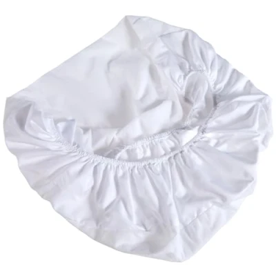Abbildung von babyCalin Matratzenbezug aus saugfähigem Schwamm 40x80 cm Weiß