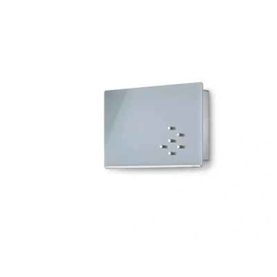 Abbildung von blomus Schlüsselkasten Velio Glasmagnettafel Magnetwand Schlüsselbrett Edelst