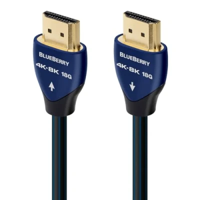 Abbildung von AudioQuest BlueBerry HDMI Kabel 4K 60 Hz 1,5 Meter Blau