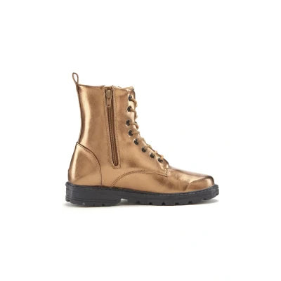 Abbildung von LASCANA Stiefelette, im angesagten Metallic Look, Stiefel, Boots VEGAN