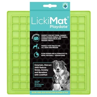 Abbildung von Playdate Schleckmatte Green Größe S LickiMat 1 St