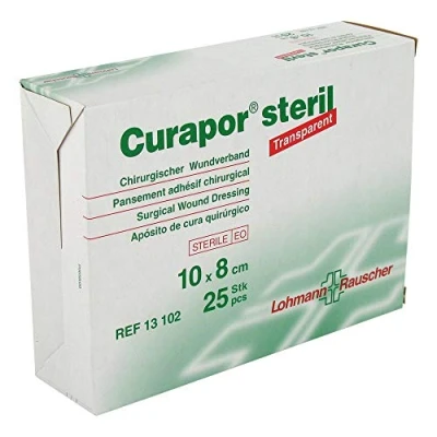 Abbildung von Curapor Wundverband Steril Transparent 8x10 Cm 25 St