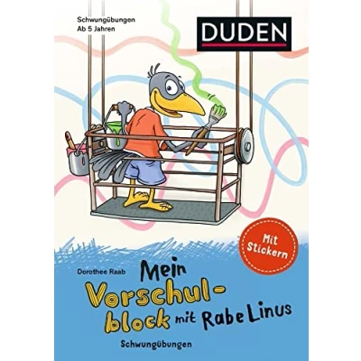 Abbildung von Mein Vorschulblock mit Rabe Linus (1): Schwungübungen: Stickern (Mein Lern und Spaßblock Linus)