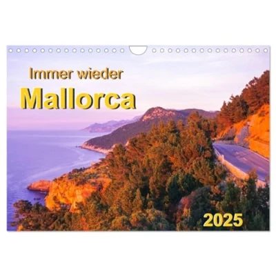 Abbildung von Immer wieder Mallorca (Wandkalender 2025 DIN A4 quer), CALVENDO Monatskalender