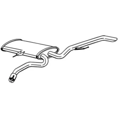 Abbildung von BOSAL 279 869 Endschalldämpfer PEUGEOT: 308 SW 2
