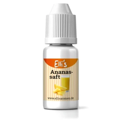 Abbildung von Ellis Aromen Ananassaft NATURIDENTISCHES Lebensmittelaroma Für Speisen &amp; Getränke 10 ml
