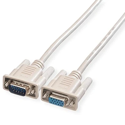 Abbildung von ROLINE Monitor Anschlusskabel HD15 ST/BU, 1,8 m