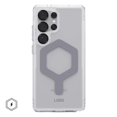 Abbildung von Samsung Galaxy S25 Ultra Hülle MagSafe Kunststoff UAG Hard Case/Backcover Handyhülle Transparent Shockproof/Stoßfest