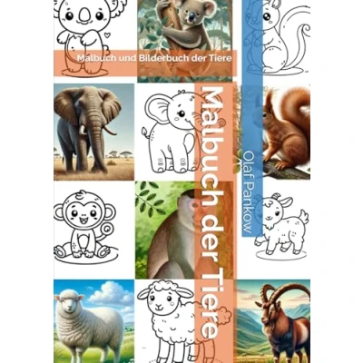 Abbildung von Malbuch der Tiere: und Bilderbuch Tiere