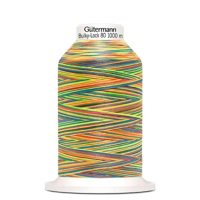 Abbildung von Gütermann Creativ Bulky Lock Multicolor Bauschgarn No.80 1000m, 730809 9914, 9914