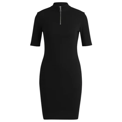 Abbildung von HUGO Nasiia Etuikleid, Damen, Größe: XL, Black