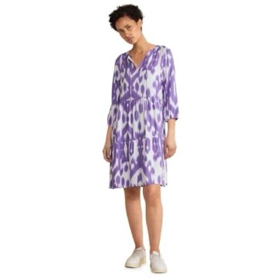 Abbildung von Street One MIT Print Freizeitkleid, Damen, Größe: 46, Lila