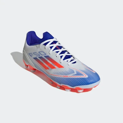 Abbildung von adidas Performance F50 League MG Fußballschuh Nocken, Herren, Größe: 44, Footwear white/solar red/lucid blue Schuhe
