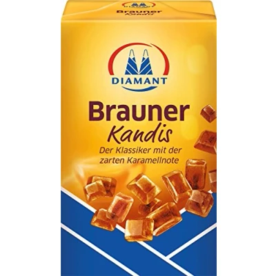 Abbildung von Diamant Kandiszucker braun, 1er Pack (1x 500g)