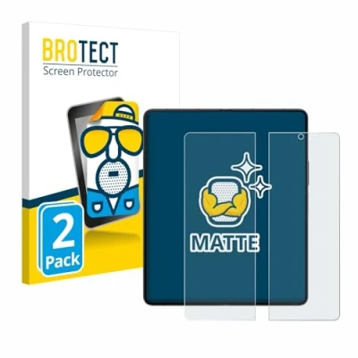 Abbildung von BROTECT Entspiegelungs Schutzfolie für Samsung Galaxy Z Fold 5 (Inneres Display) (2 Stück) Matte Displayschutz Folie, Anti Reflex, Fingerprint
