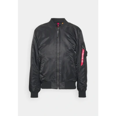 Abbildung von Alpha Industries MA1 Dragon EMB Bomberjacke, Herren, Größe: Large, Black