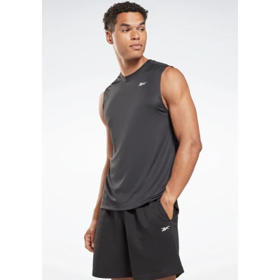 Abbildung von Reebok Train TECH TEE Top, Herren, Größe: 3XL, Night black