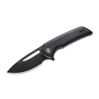 Abbildung von WE Knife Unisex Erwachsene Odium G10 Full Black Taschenmesser, Schwarz, 15,7 cm