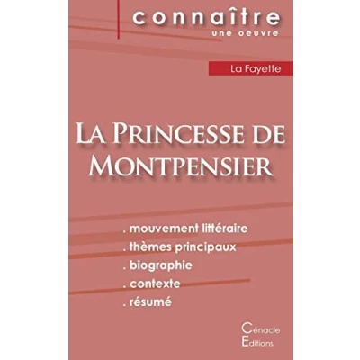 Abbildung von Fiche de lecture La Princesse Montpensier Madame Fayette (Analyse littéraire référence et résumé complet)