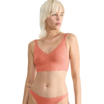 Abbildung von Sloggi Zero Feel Bliss Bralette Lovely Apricot