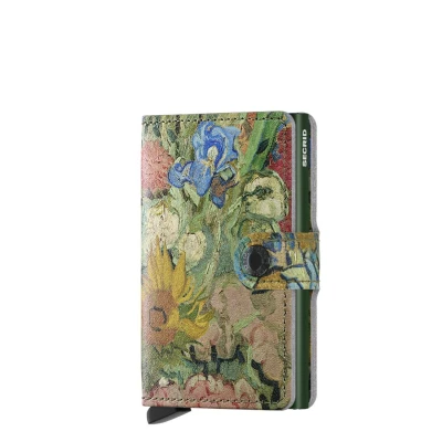 Abbildung von Secrid Miniwallet Art Van Gogh Museum bouquet