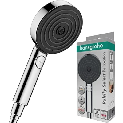 Abbildung von hansgrohe Handbrause &quot;Pulsify Select S&quot;, 10,5cm, 3 Strahlarten Relaxation