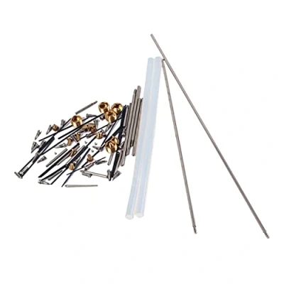 Abbildung von Tenor Sax Reparatur Kit 1 Set Saxophon Schrauben Muttern Schilf Quellen Wartung Wind Musical instrument