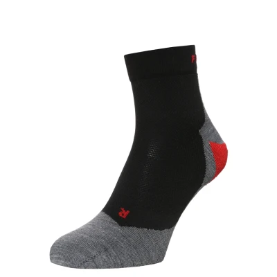 Abbildung von Falke RU5 RACE Short Running Functional Extralightcushioned Sportsocken black/grey, Herren, Größe: 39/41, Black/grey