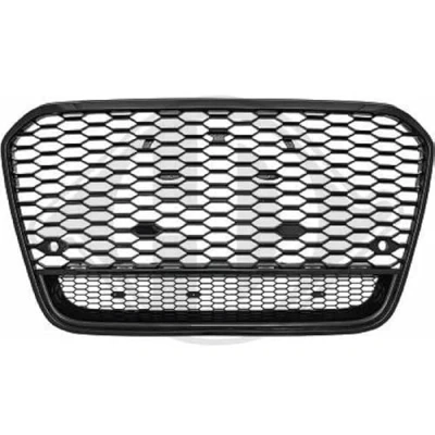 Abbildung von DIEDERICHS 1028140 Kühlergrill schwarz, glänzend AUDI: A6 C7 Limousine, Avant kfzteile, kfzteile24, bandel online, bandel, atp autoteile, mister