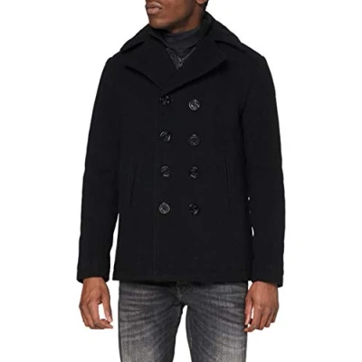 Abbildung von Schott NYC Herren Caban Jacke Cyclone2, Gr. 44/46 (S), Schwarz (black)