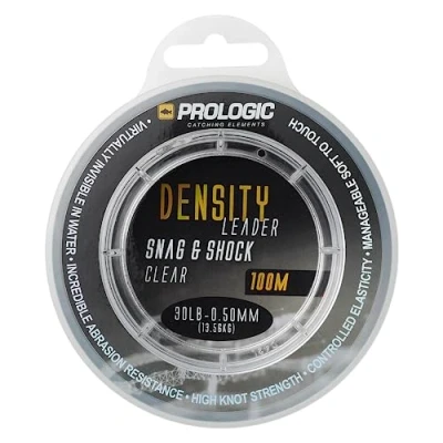 Abbildung von Prologic Density Snag &amp; Shock Leader 0,60mm 20,41kg/45lbs Karpfen Vorfächer