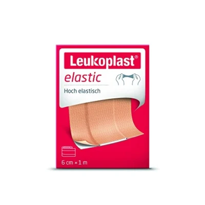 Abbildung von Leukoplast® elastic, hochelastisches Pflaster, 6 cm x 1 m, zuschneidbar