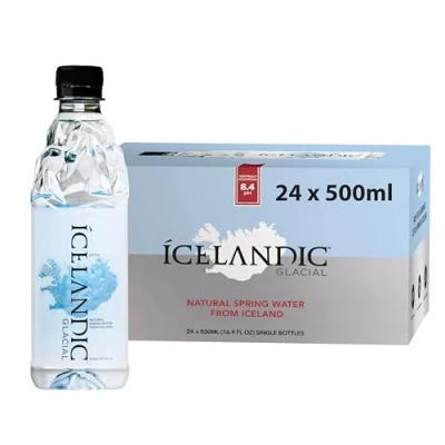 Abbildung von Icelandic Glacial Water still, Pet Flaschen, Gletscher Wasser aus Island, 24er Pack, EINWEG (24 x 500 ml)