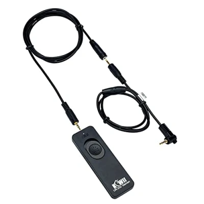 Abbildung von UR232D Kabelfernauslöser Fernauslöser Kabel für Panasonic Lumix DMC S1 S1R S1H G10 G7 G6 G5 G3 G2 G1 GF1 GH1 GH2 GH3 GH4 GH5 GX7 GX8 FZ2000 FZ1000 FZ300 FZ200 FZ150 FZ100 FZ50 FZ30 L1 L 10 LC 1