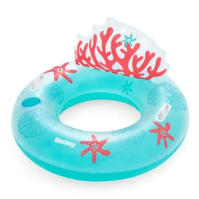 Abbildung von Bestway Schwimmrad mit Rückenlehne, Bestway, 107x113 cm, blau