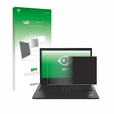 Abbildung von upscreen Blickschutzfilter für Lenovo ThinkPad T480 / T480s Privacy Filter Blickschutzfolie Sichtschutz Folie [Blaulichtfilter, Anti Reflex]