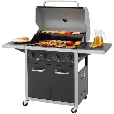 Abbildung von Tepro Gasgrill &quot;Seattle 4&quot;, BxTxH: 138x63x114 cm