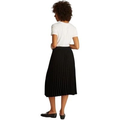 Abbildung von Tommy Hilfiger Faltenrock, Damen, Größe: 36, Black